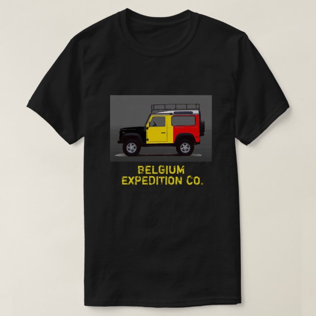 BELGIEN T SHIRT (Design framsida)