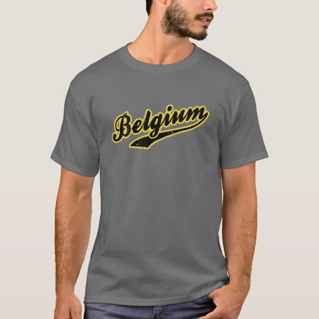 Belgien T-shirt (Framsida)