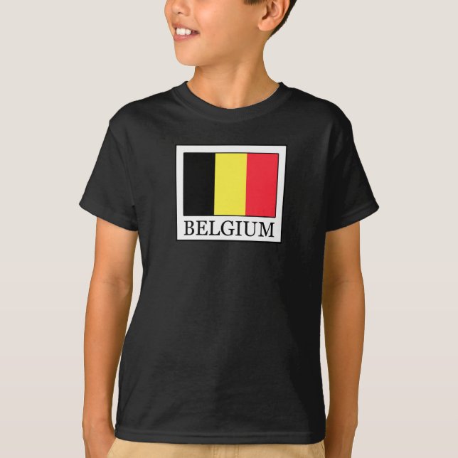 Belgien T-shirt (Framsida)