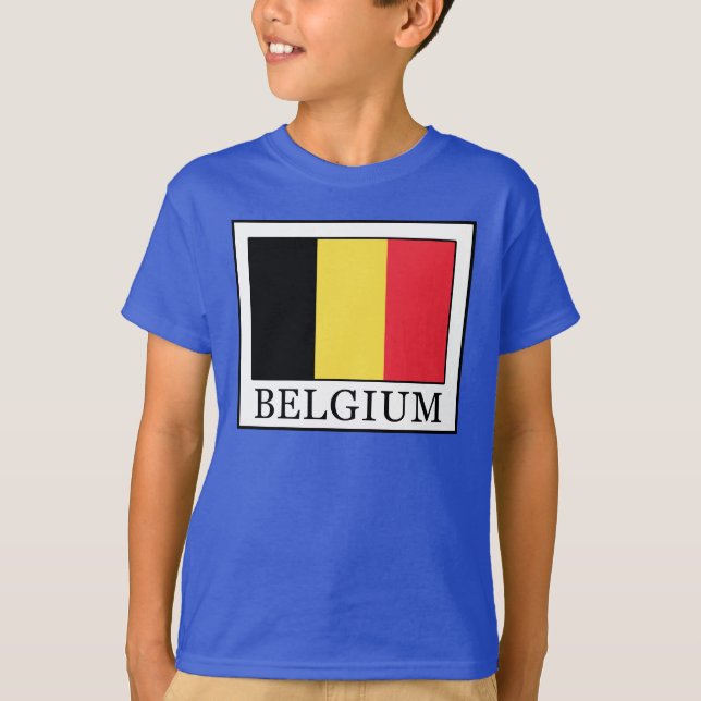 Belgien T Shirt (Framsida)