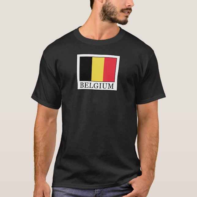 Belgien Tee Shirt (Framsida)