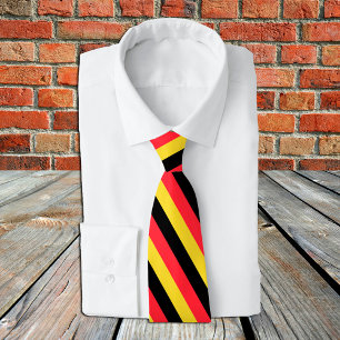 Belgien Ties, mode belgiskt företag i Flagga Slips