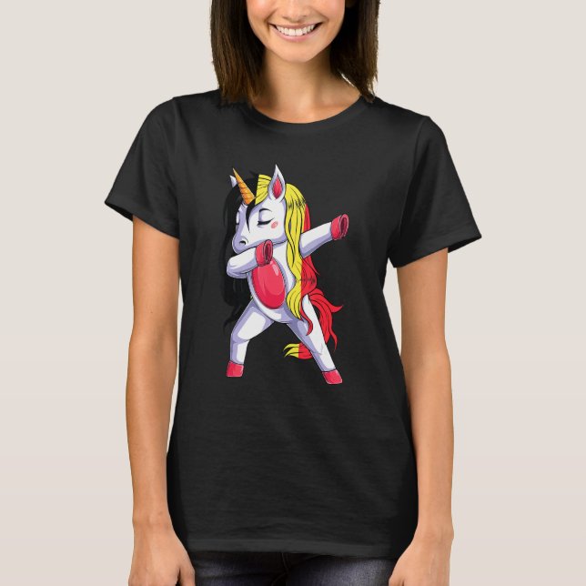 Belgien Unicorn Belgium T Shirt (Framsida)