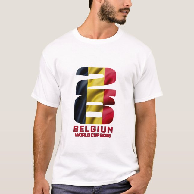 Belgien VM 2026 - Red Devils Fan T-Shirt (Framsida)
