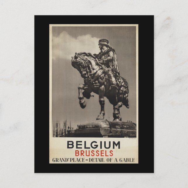 Belgien Vykort (Framsida)