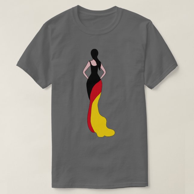 Belgien Woman T Shirt (Design framsida)