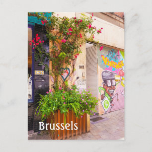 Belgiens gatufoto - vykort
