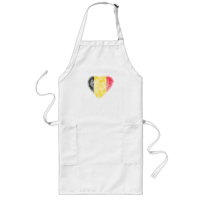Belgiens hjärta långt förkläde (Framsidan)