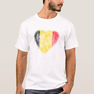 Belgiens hjärta t shirt