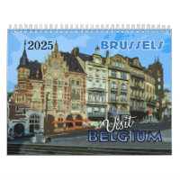 Belgiens kalender 2025 från serie Besök ...