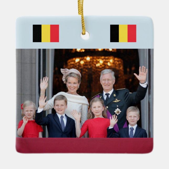 Belgiens Royal jul Ornament (Framsida)
