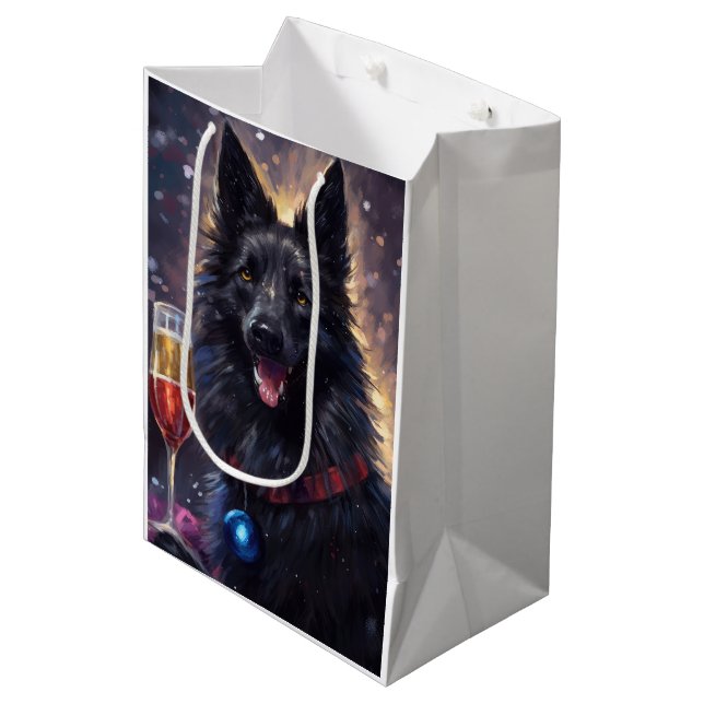 Belgisk fårhund Nyår (Framsidan Vinklad)