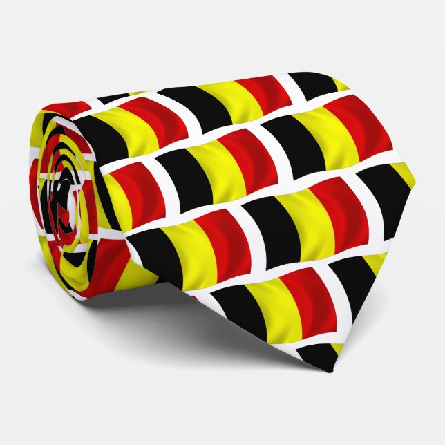Belgisk flagg slips (Rullad)