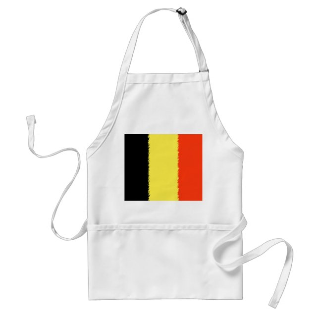 Belgisk flagga förkläde (Framsidan)