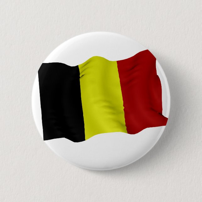 Belgisk flagga knapp (Framsida)