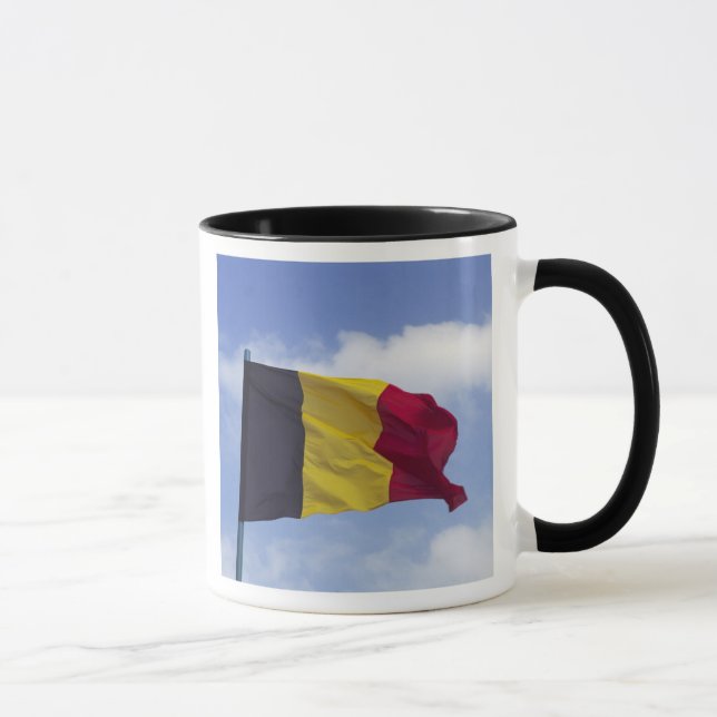 Belgisk flagga RF) Mugg (Höger)