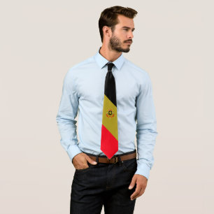 Belgisk flagga slips