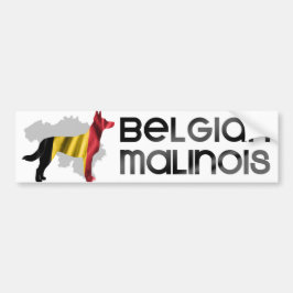 Belgisk herde - Malinois bildekal