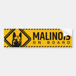 Belgisk herde - Malinois bildekal