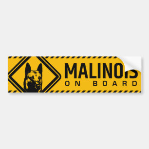 Belgisk herde - Malinois bildekal