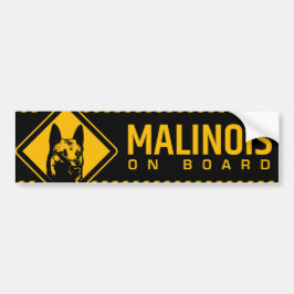 Belgisk herde - Malinois bildekal