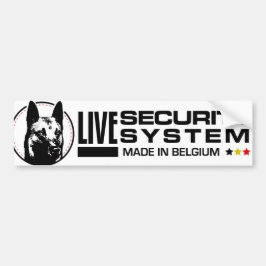 Belgisk herde - Malinois bildekal