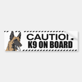 Belgisk herde - Malinois bildekal