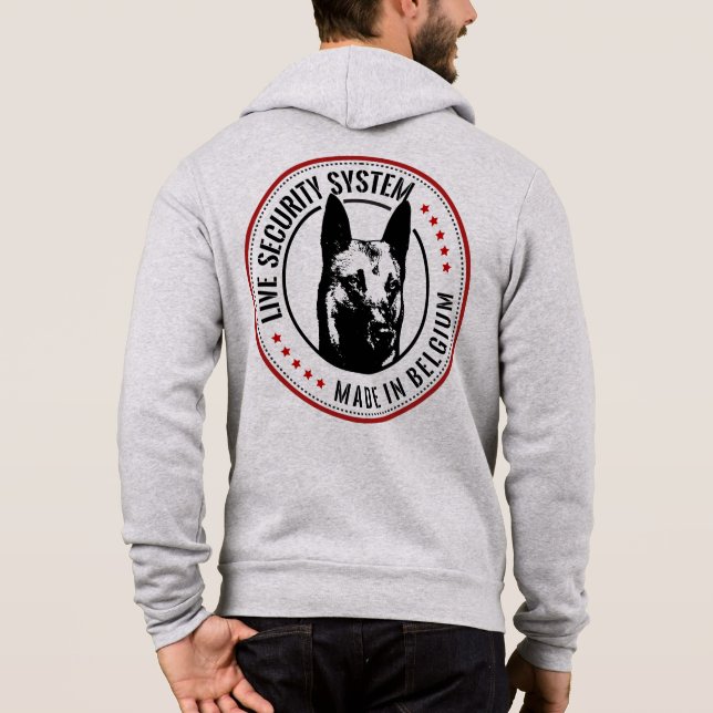 Belgisk herde - Malinois Tee Shirt (Baksida)