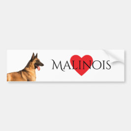 Belgisk herdeMalinois bildekal