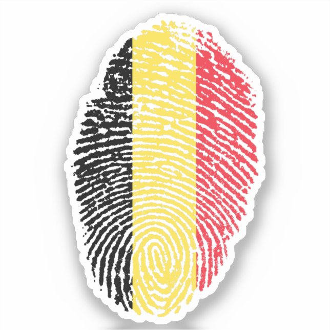 belgisk klistermärken (Framsida)