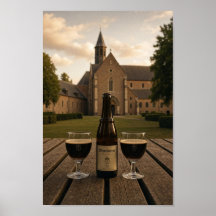 Belgisk kloster Westvleteren Ale Beer-poster