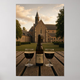 Belgisk kloster Westvleteren Ale Beer-poster Poster