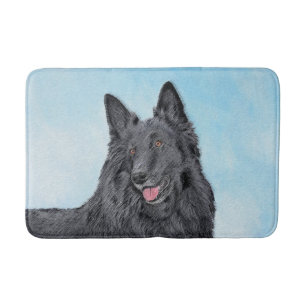 Belgisk målarfärg - Cute Original Hund Art Badrumsmatta