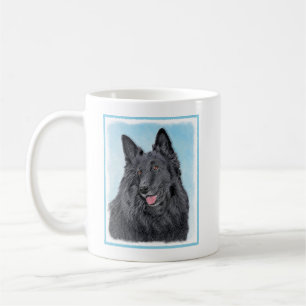 Belgisk målarfärg - Cute Original Hund Art Kaffemugg