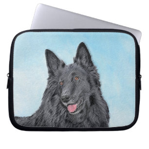 Belgisk målarfärg - Cute Original Hund Art Laptop Fodral