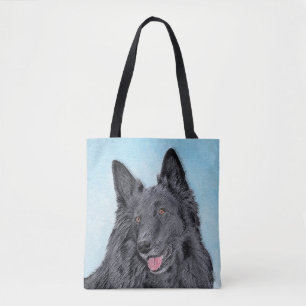 Belgisk målarfärg - Cute Original Hund Art Tygkasse