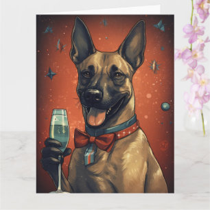 Belgisk Malinoi Nyår Kort
