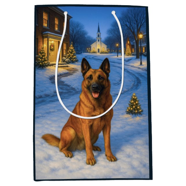 Belgisk Malinois-helg  (Framsidan)