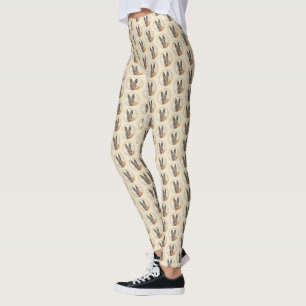 Belgisk malinois Painting - Cute Original Hund Art Leggings