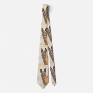 Belgisk malinois Painting - Cute Original Hund Art Slips