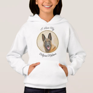 Belgisk malinois Painting - Cute Original Hund Art T Shirt