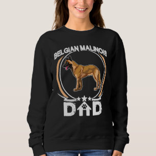 Belgisk Malinois Pappa För Hundägare Fars Dag T Shirt