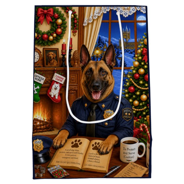 Belgisk Malinois Polishelg  (Baksidan)
