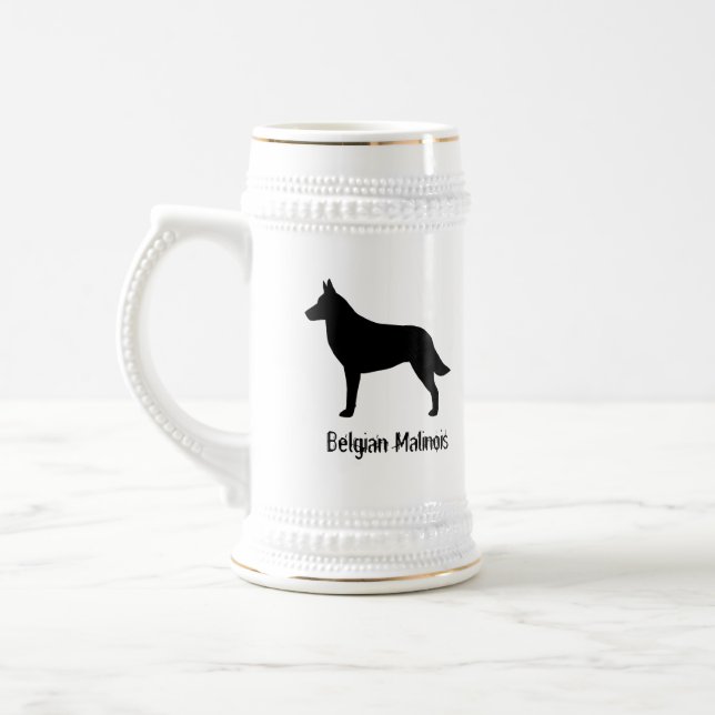 Belgisk Malinois Siluett Sejdel (Vänster)
