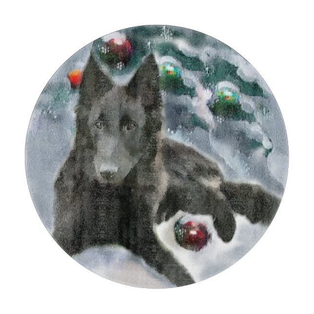 Belgisk Sheepdog-jul (Framsidan)