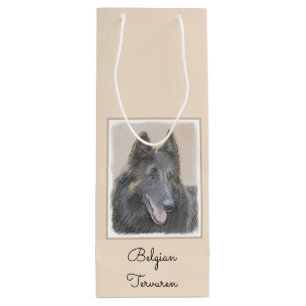 Belgisk Tervuren Painting - Cute Original Hund Art
