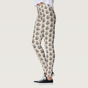 Belgisk Tervuren Painting - Cute Original Hund Art Leggings