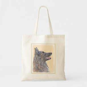 Belgisk Tervuren Painting - Cute Original Hund Art Tygkasse