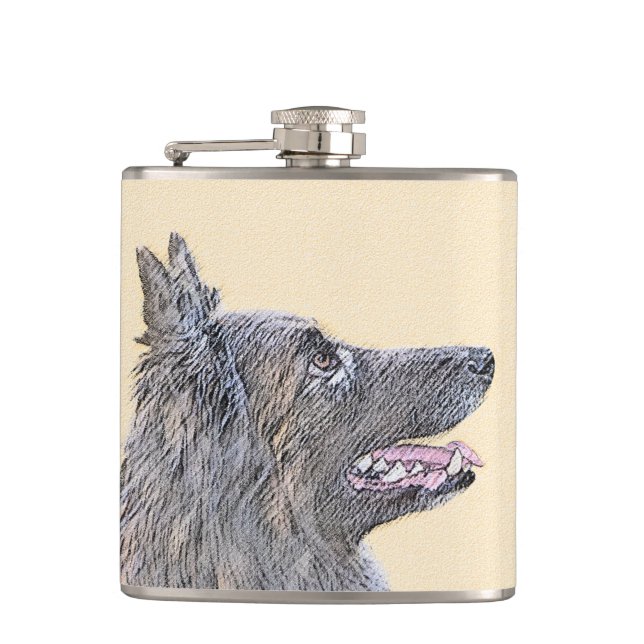Belgisk tervurenfärgning - Cute Original Hund Art Fickplunta (Framsidan)