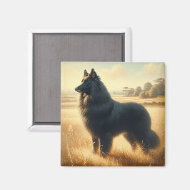 Belgisk vallhund magnet